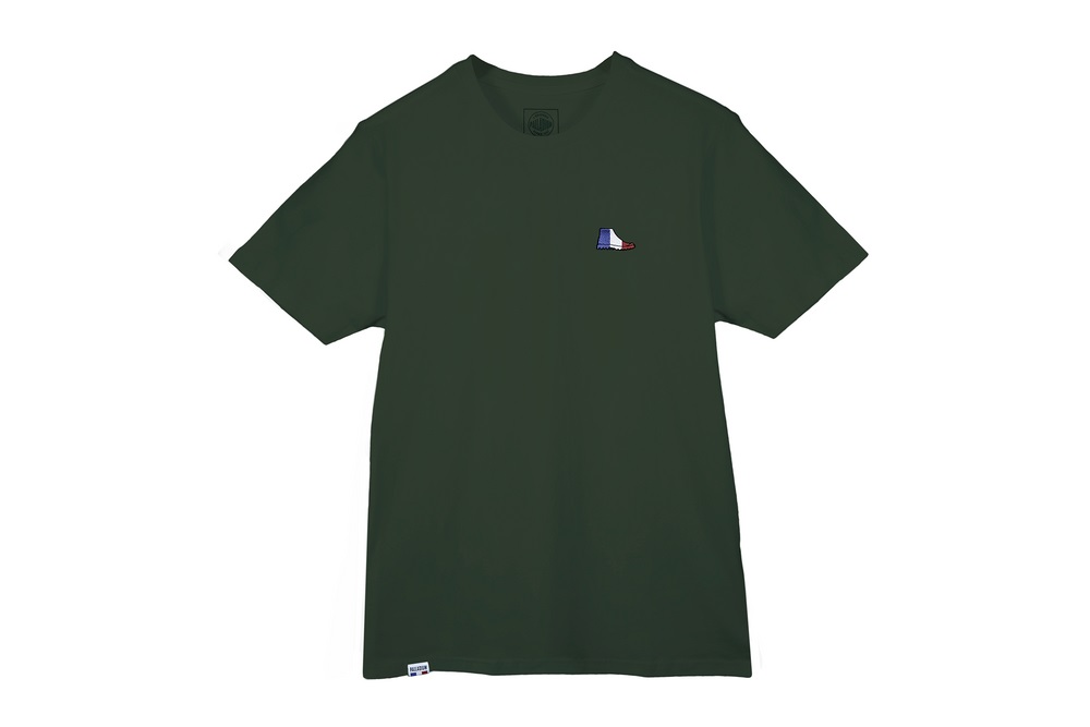 Camiseta Palladium FRENCH PAMPA T-SHIRT Hombre Verde Menta | Chile-06724