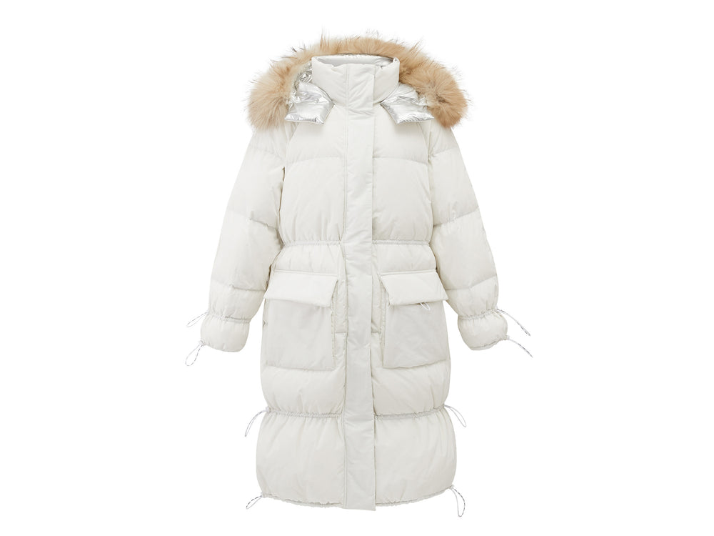 Chaquetas Palladium QUILTED DOWN JACKET Mujer Blancas | Chile-79014