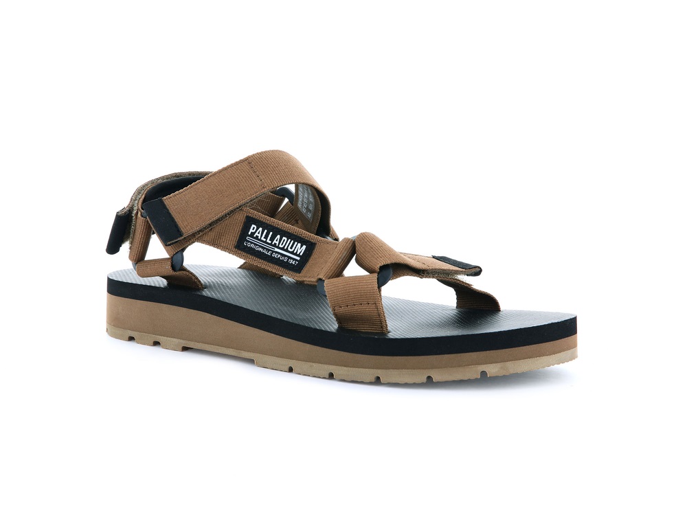 Sandalia Palladium OUTDOORSY URBANITY Hombre Verde Oliva | Chile-82179