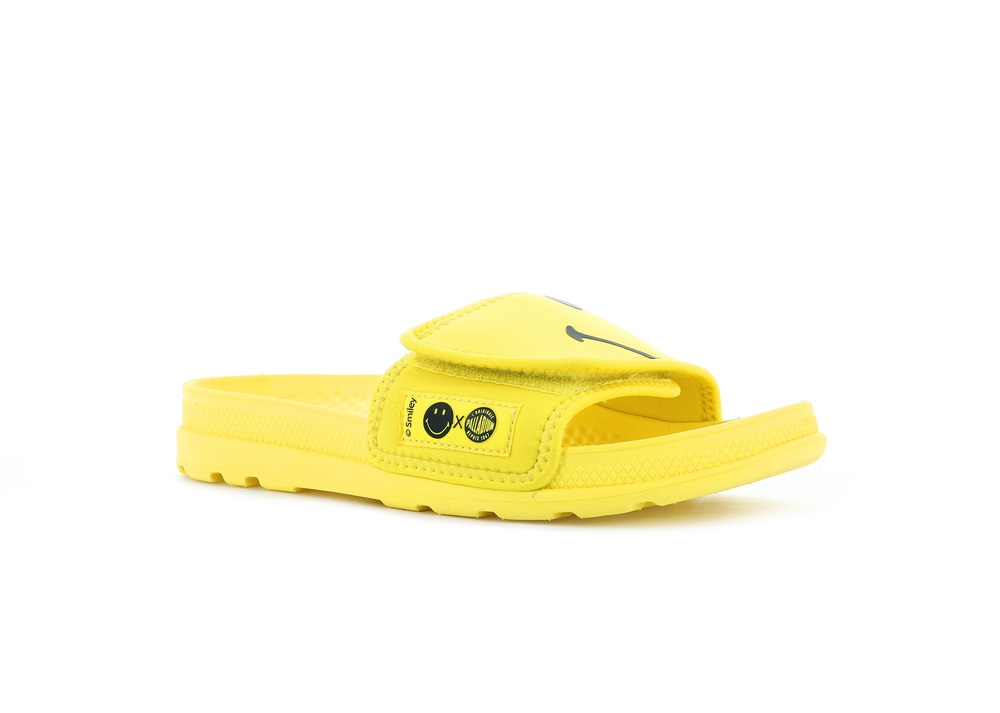 Sandalia Palladium SMILEY ® SOLEA BE KIND Hombre Amarillo | Chile-14587