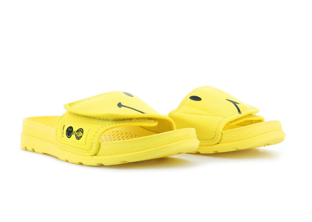 Sandalia Palladium SMILEY ® SOLEA BE KIND Hombre Amarillo | Chile-14587