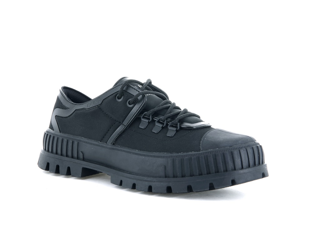 Zapatillas Palladium PALLASHOCK HKR RAINS Mujer Negras | Chile-91028