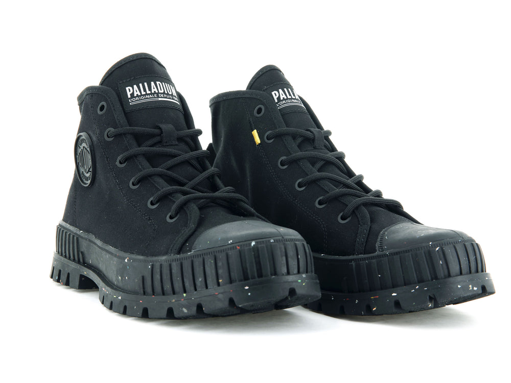 Zapatillas Palladium PALLASHOCK SUPPLY Mujer Negras | Chile-59608