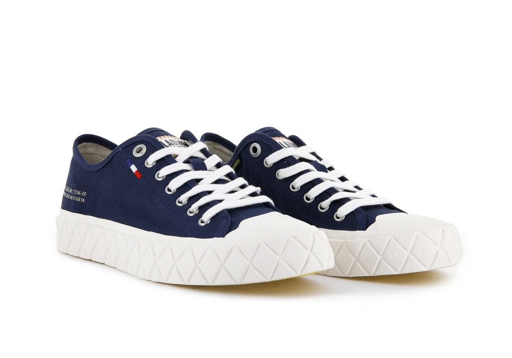 Zapatillas Palladium PALLA ACE CANVAS Mujer Indigo | Chile-67945