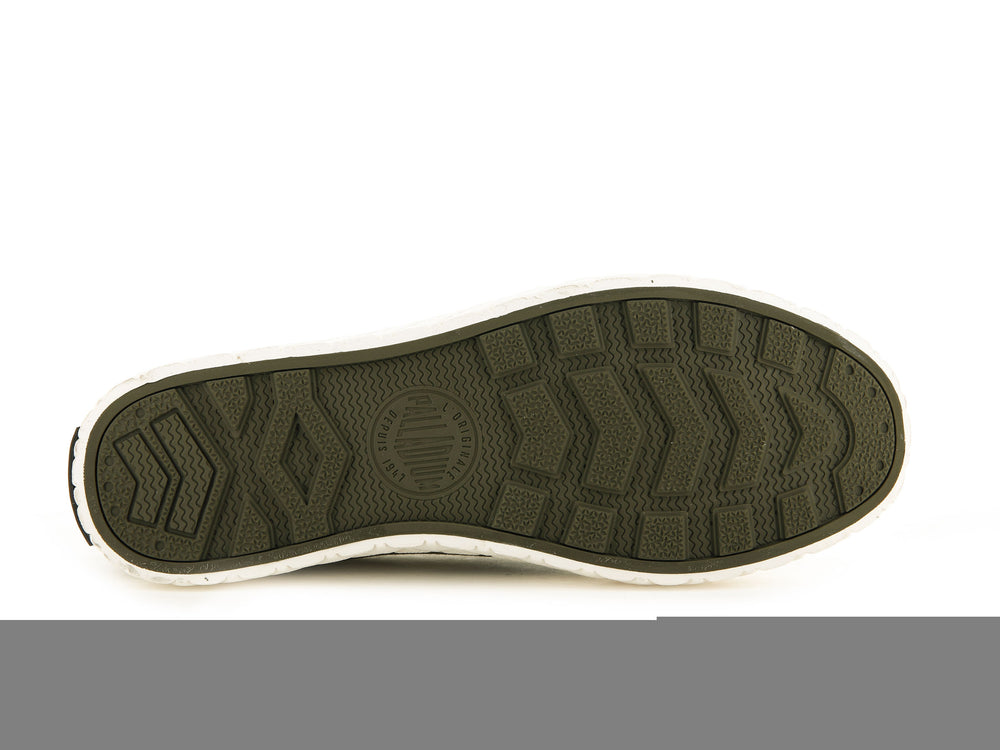 Zapatillas Palladium PALLA ACE LO TICKET TO EARTH Hombre Verde | Chile-14205