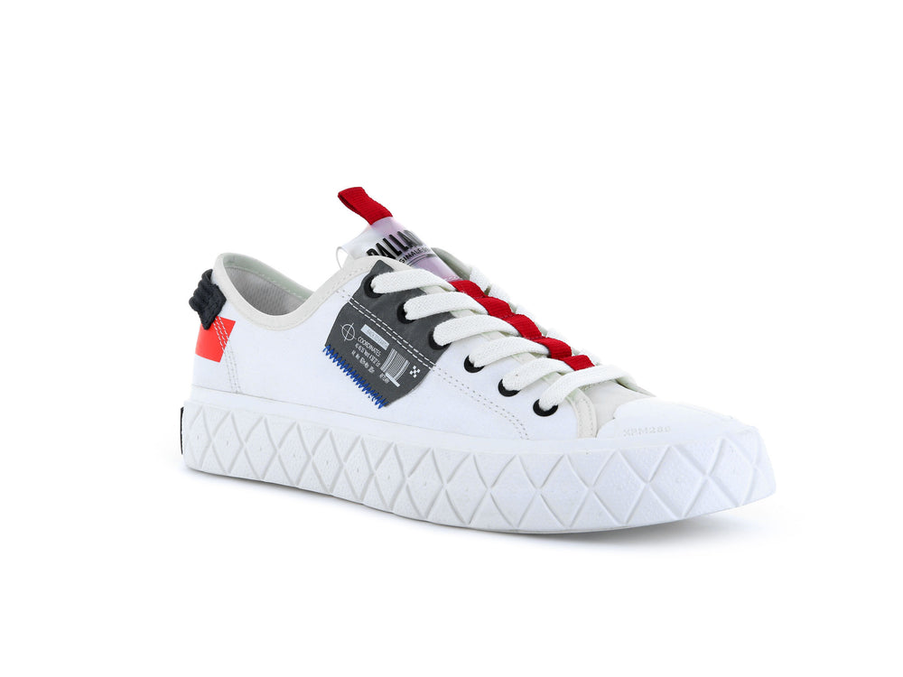 Zapatillas Palladium PALLA ACE LO TICKET TO EARTH Hombre Blancas | Chile-48651