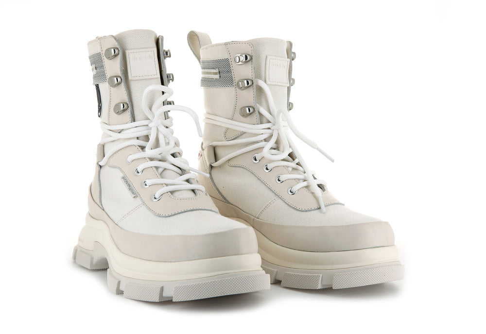 Zapatos Altas Palladium GAO EVA HIGH BOOT Mujer Blancas | Chile-47501