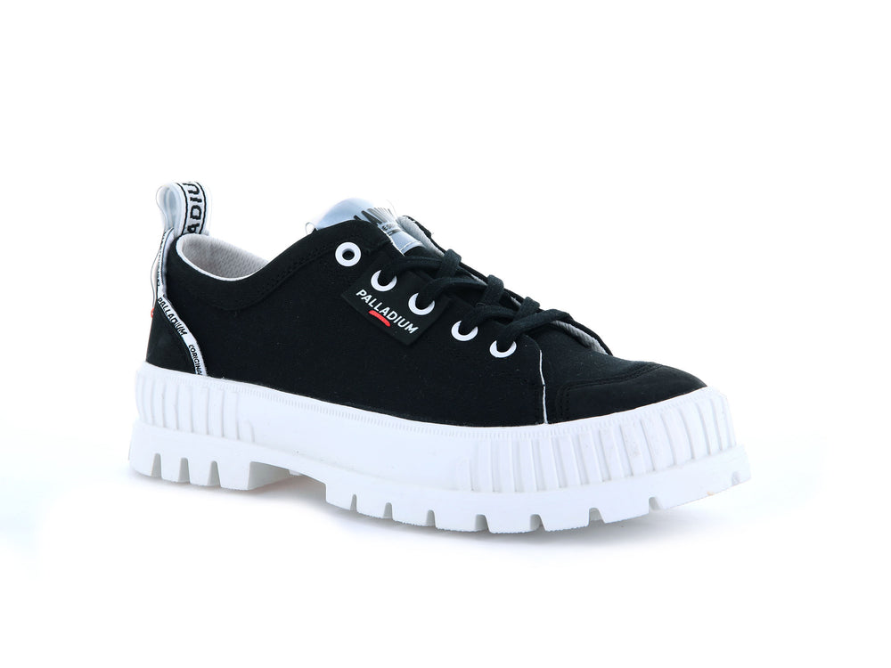 Zapatos Altas Palladium PALLASHOCK LOW MTP Mujer Negras | Chile-82675