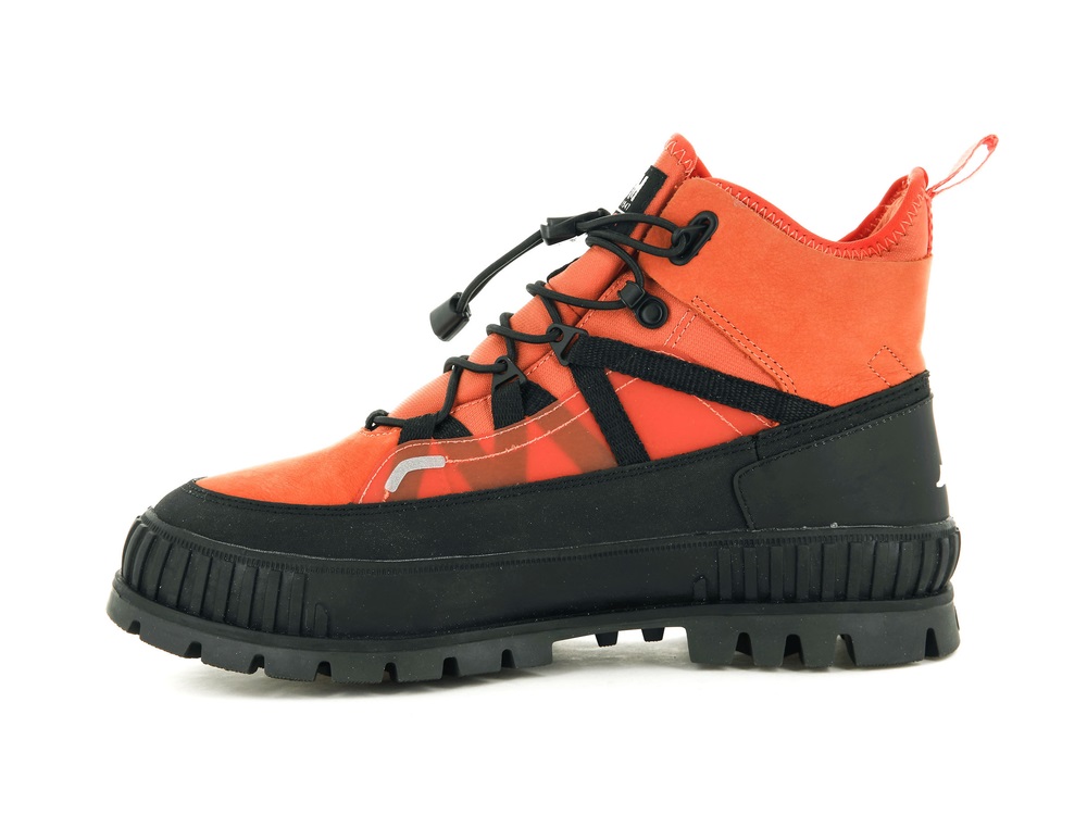 Zapatos Altas Palladium PALLASHOCK TRAVEL WP+ Hombre Firecraker | Chile-17602