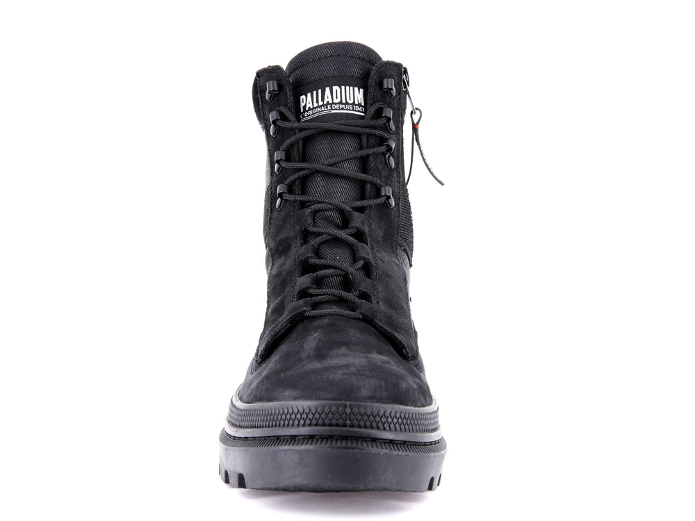 Zapatos Altas Palladium PALLATROOPER TACTICAL Hombre Negras | Chile-37218