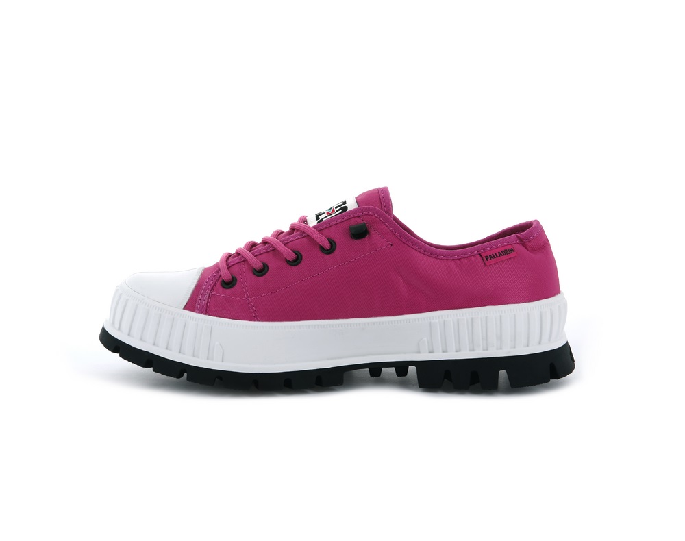 Zapatos Bajos Palladium PALLASHOCK LOW BY KENZO Mujer Rosas | Chile-45913