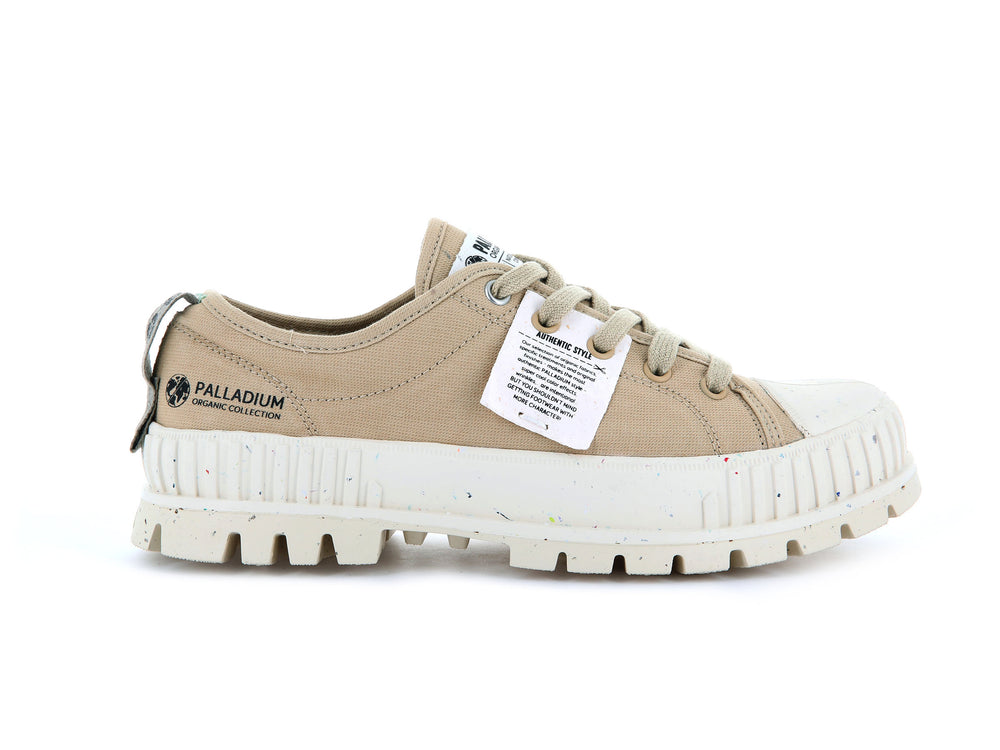 Zapatos Bajos Palladium PALLASHOCK LO ORGANIC Hombre Desert | Chile-92417