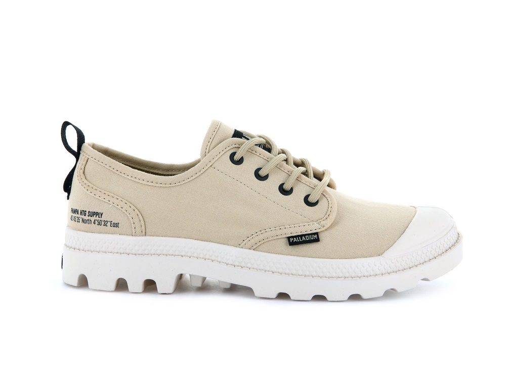 Zapatos Bajos Palladium PAMPA OXFORD HERITAGE SUPPLY Hombre Desert | Chile-78953