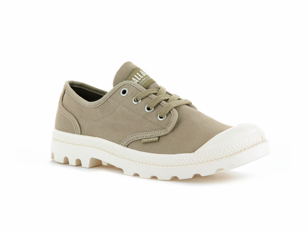 Zapatos Bajos Palladium PAMPA OXFORD Mujer Dune | Chile-03421