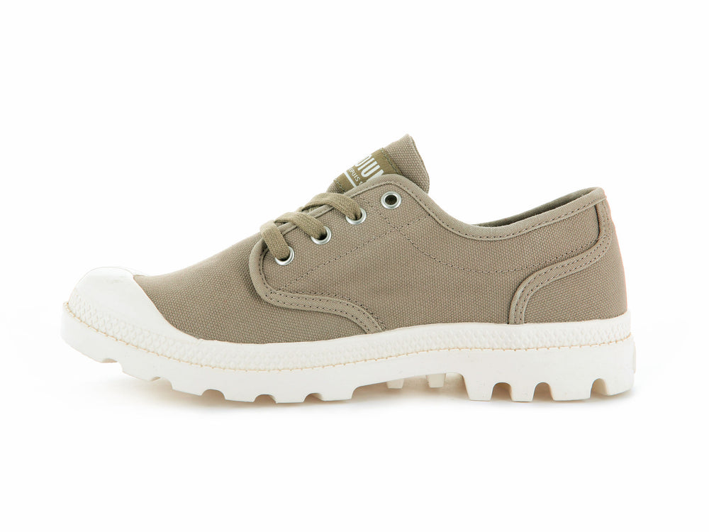 Zapatos Bajos Palladium PAMPA OXFORD Mujer Dune | Chile-03421