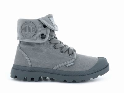 Botas Palladium BAGGY Mujer Titanium | Chile-69478