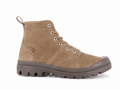 Botas Palladium PALLABROUSSE HI WATERPROOF Hombre Mahogany | Chile-26793