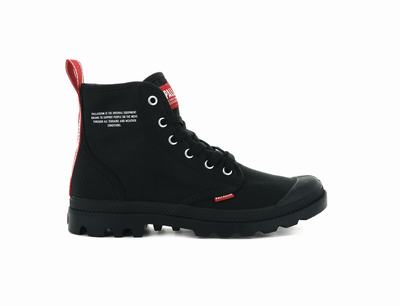 Botas Palladium PAMPA HI DARE Hombre Negras | Chile-74205