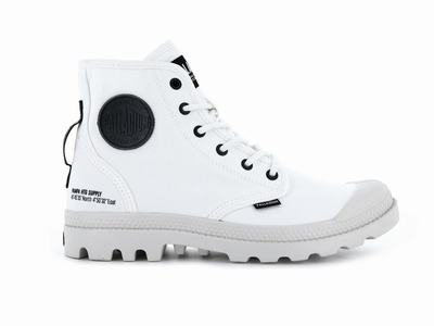 Botas Palladium PAMPA HI HTG SUPPLY Hombre Blancas | Chile-97521