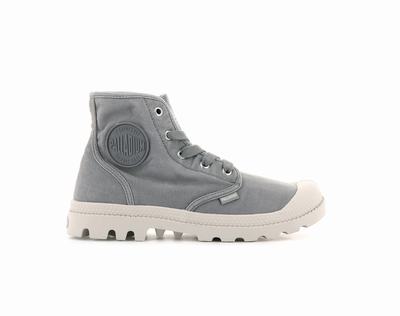 Botas Palladium PAMPA HI Mujer Gris | Chile-73916