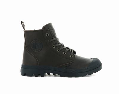 Botas Palladium PAMPA HI ZIP LTH ESS Hombre Bison | Chile-05264