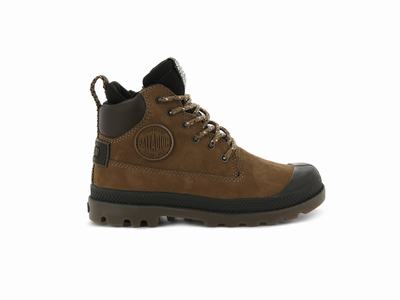 Botas Palladium PAMPA SC OUTSIDER WP Niños Mahogany | Chile-70326