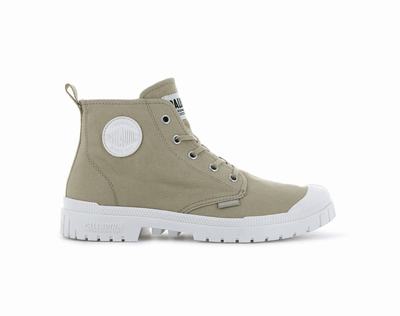 Botas Palladium PAMPA SP20 HI CANVAS Hombre Warm Sand | Chile-47382