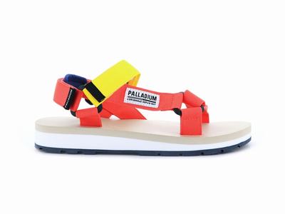 Sandalia Palladium OUTDOORSY URBANITY Mujer Firecracker / Aurora | Chile-79406