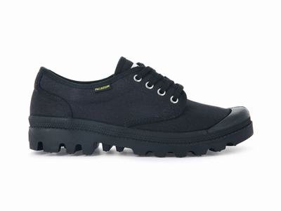 Zapatillas Palladium PALLABROUSSE OXFORD Hombre Negras | Chile-36028