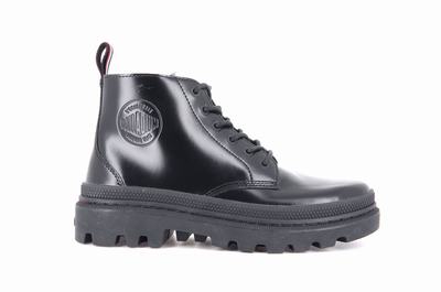 Zapatos Altas Palladium PALLATROOPER HI-1 Hombre Negras | Chile-39657