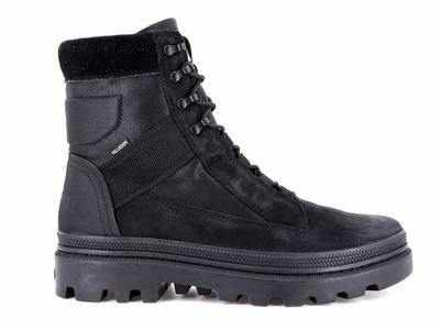 Zapatos Altas Palladium PALLATROOPER TACTICAL Hombre Negras | Chile-37218