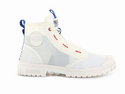 Zapatos Altas Palladium SP20 HI SPORT Mujer Blancas | Chile-09428