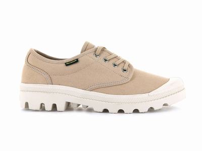 Zapatos Bajos Palladium PALLABROUSSE OXFORD Mujer Desert | Chile-25087