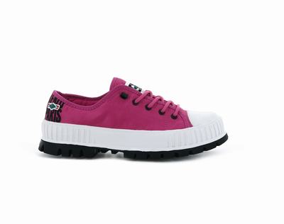 Zapatos Bajos Palladium PALLASHOCK LOW BY KENZO Hombre Rosas | Chile-97342