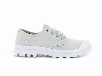 Zapatos Bajos Palladium PAMPA OXFORD Hombre Sahara | Chile-31726