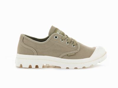 Zapatos Bajos Palladium PAMPA OXFORD Mujer Dune | Chile-03421